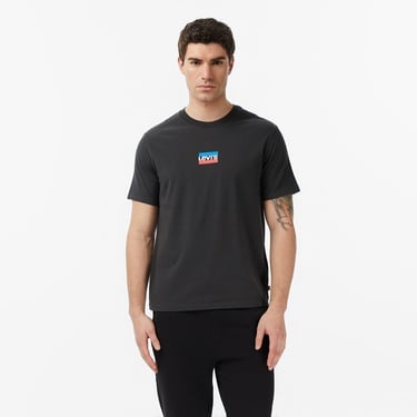  Levi's Graphic Crewneck Mini Sportswear Erkek Antrasit T-Shirt