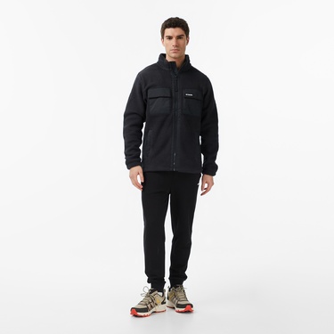  Columbia Juniper Peak Full Zip Fleece Erkek Siyah Polar Ceket