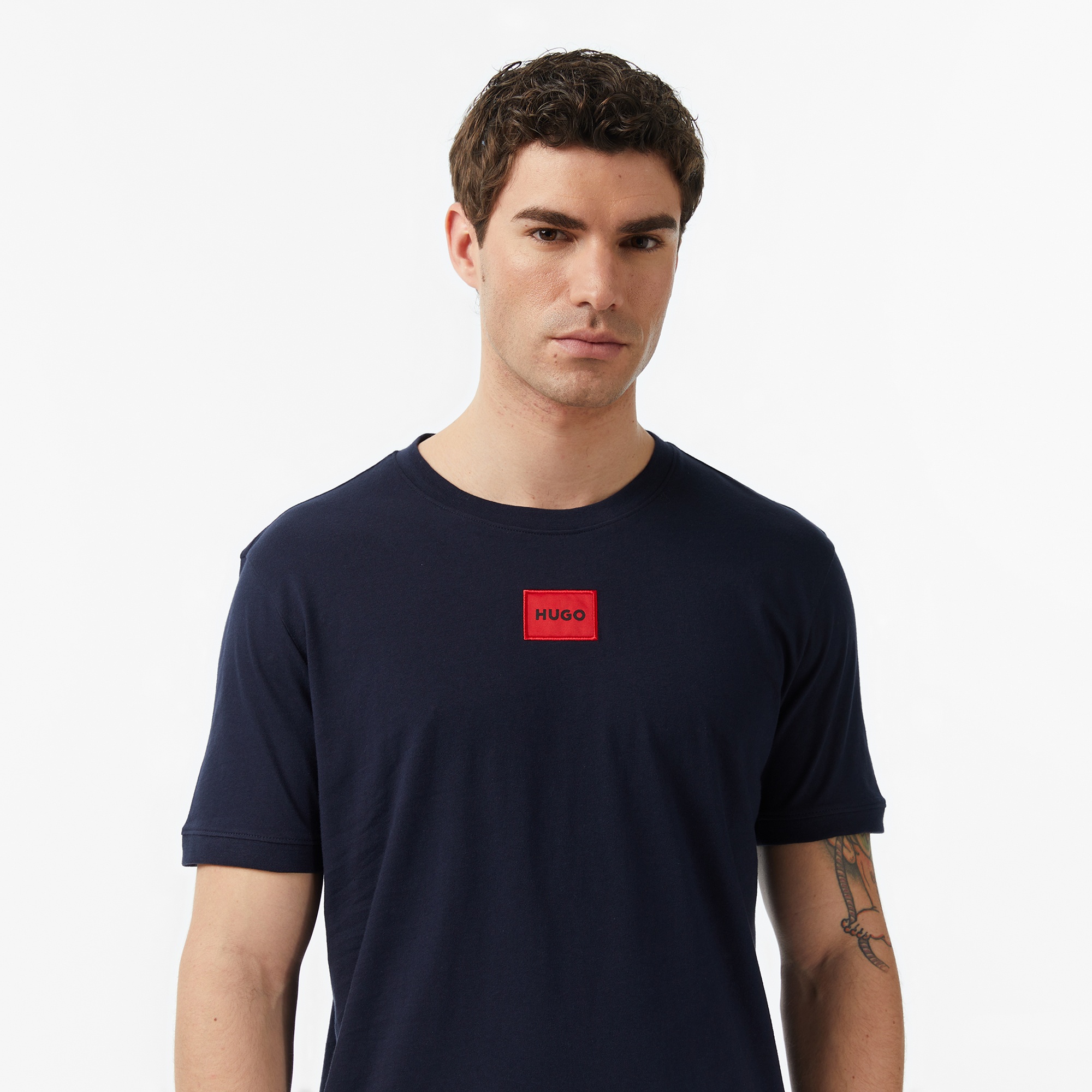 Hugo Diragolino 212 Erkek Lacivert T-Shirt