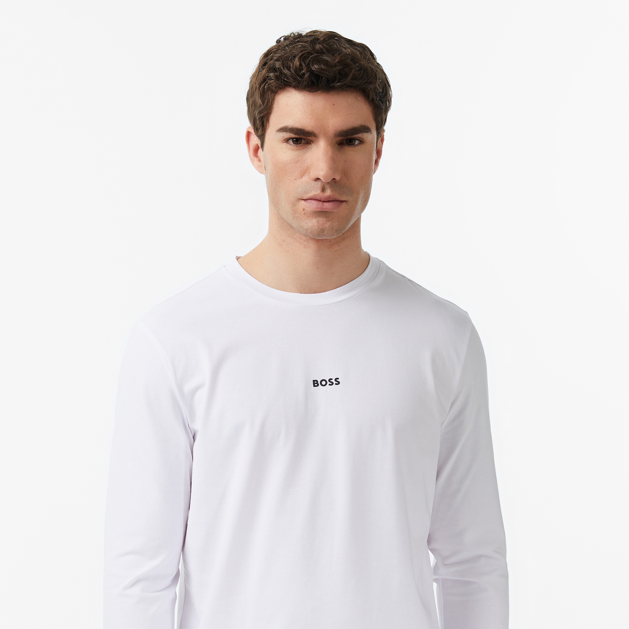 Boss Erkek Beyaz T-Shirt