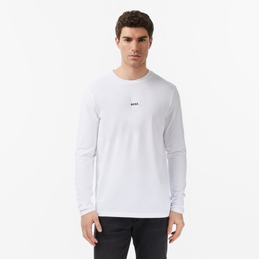  Boss Erkek Beyaz T-Shirt