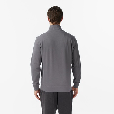  Boss Zetrust Erkek Gri Sweatshirt