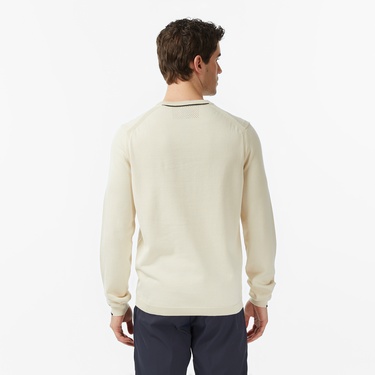  Boss Ever-X Erkek Beyaz Triko