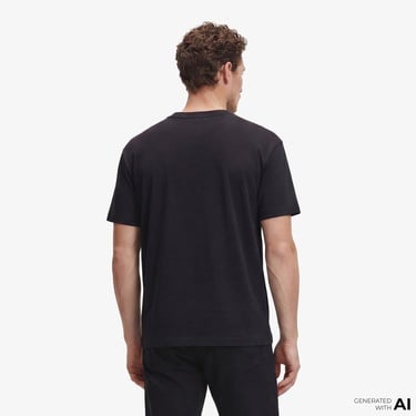  Calvin Klein Classic Monogram 2'li Erkek Renkli T-Shirt