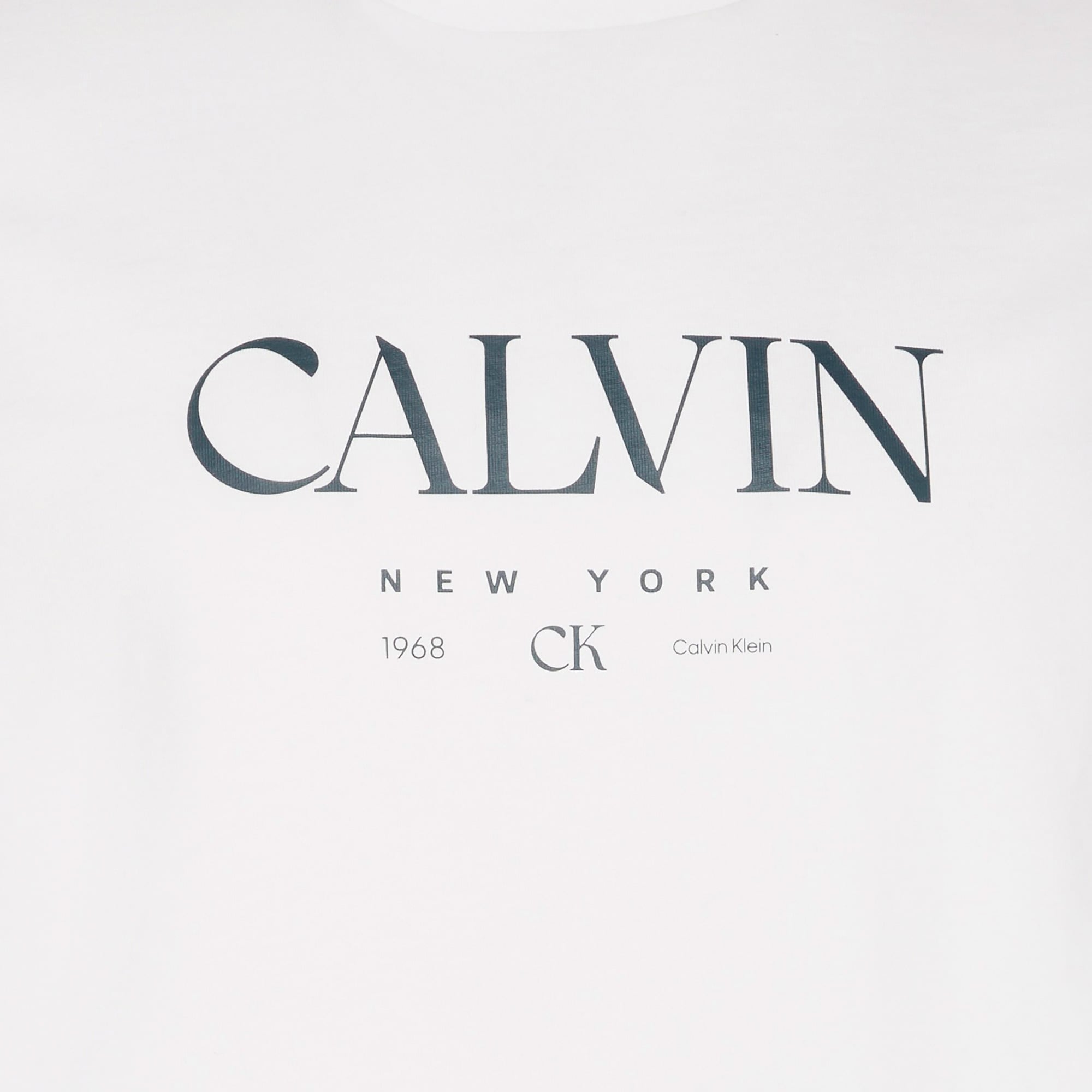 Calvin Klein 20S Graphic Erkek Beyaz T-Shirt