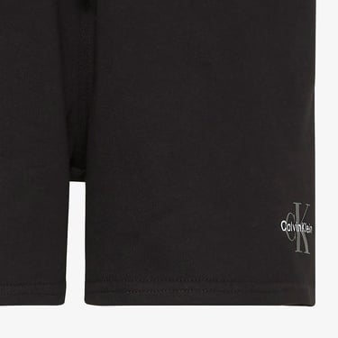  Calvin Klein Monologo French Terry Kadın Siyah Şort