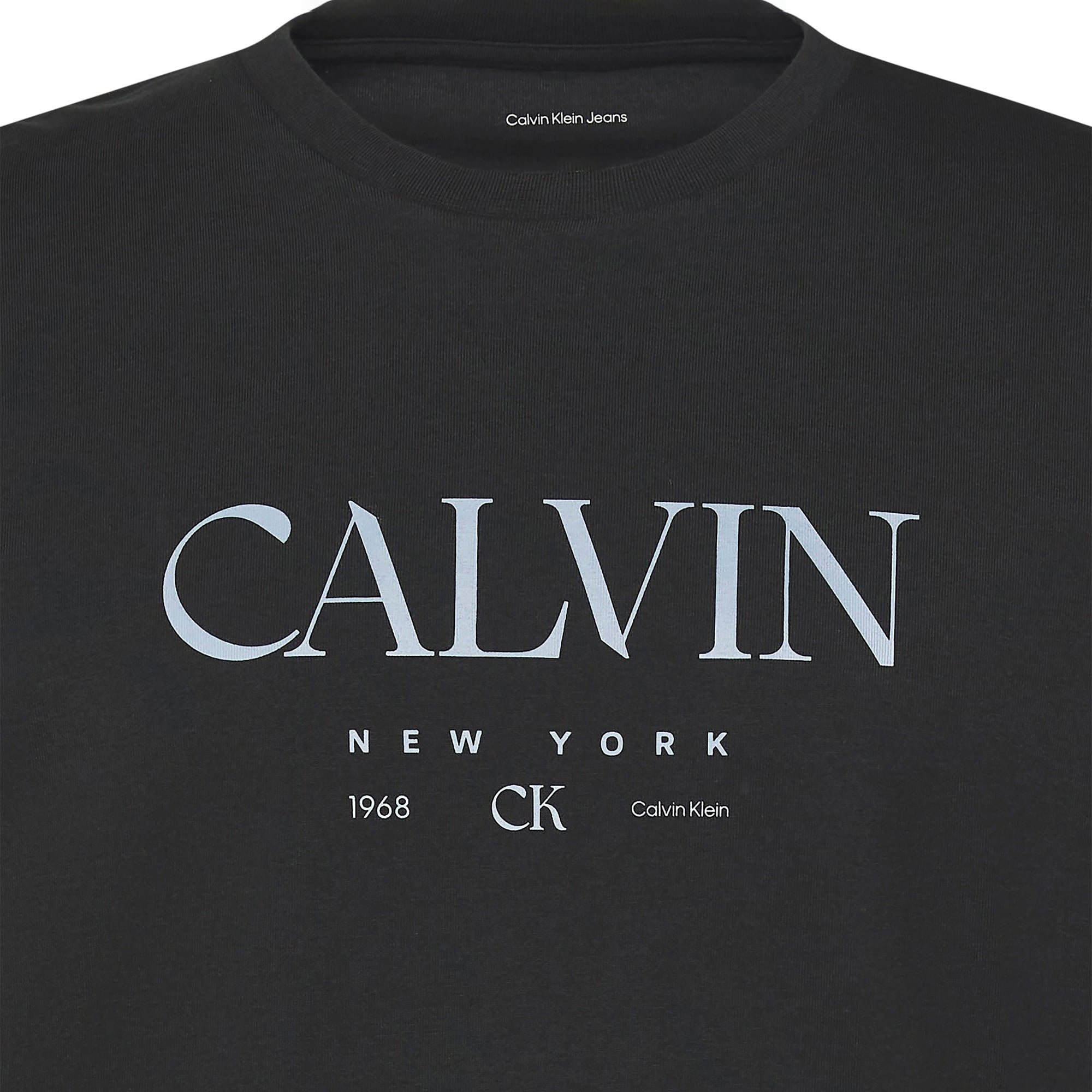 Calvin Klein 20S Graphic Erkek Gri T-Shirt