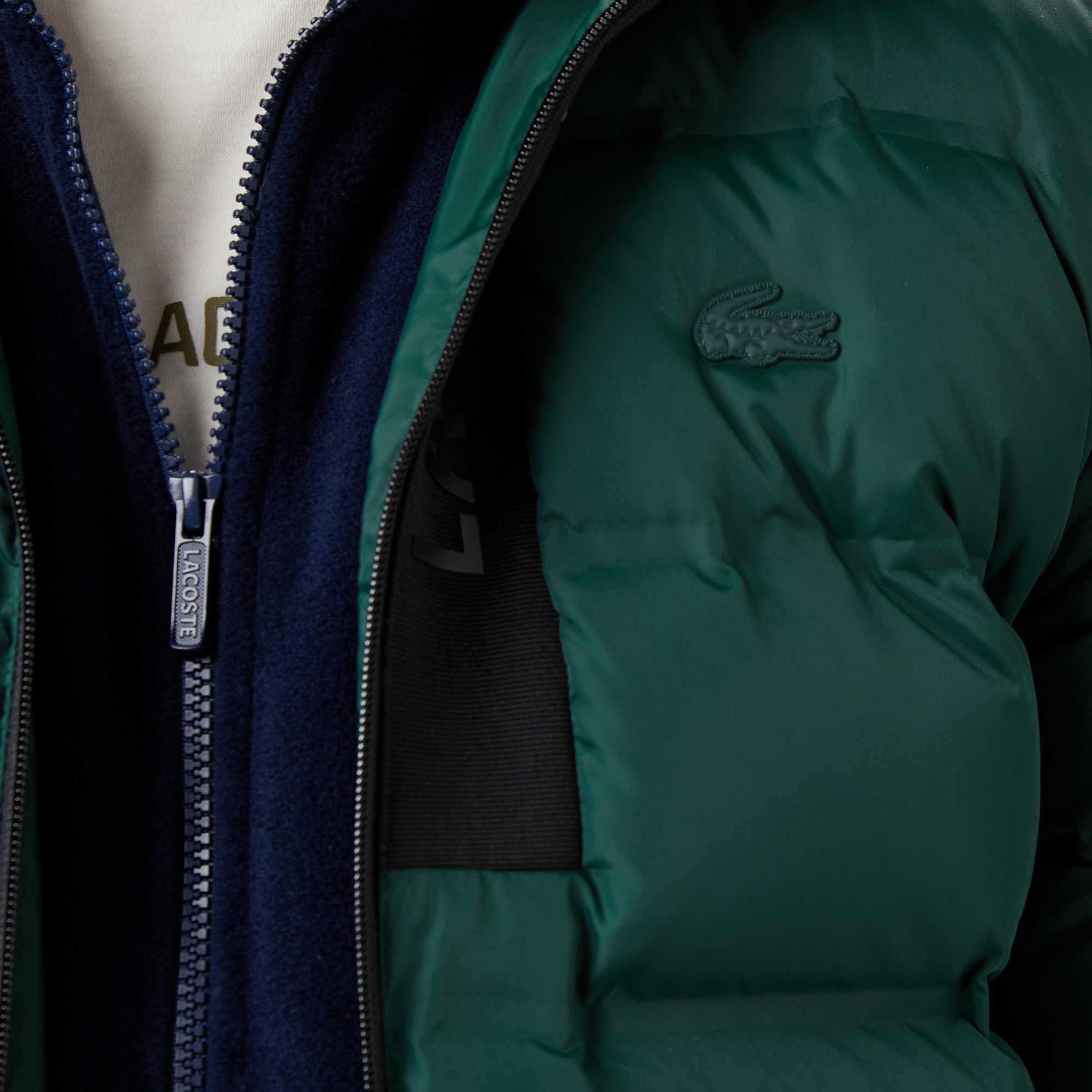 Lacoste Erkek Regular Fit Koyu Yeşil Şişme Mont