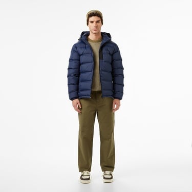  Lacoste Erkek Regular Fit Lacivert Şişme Mont