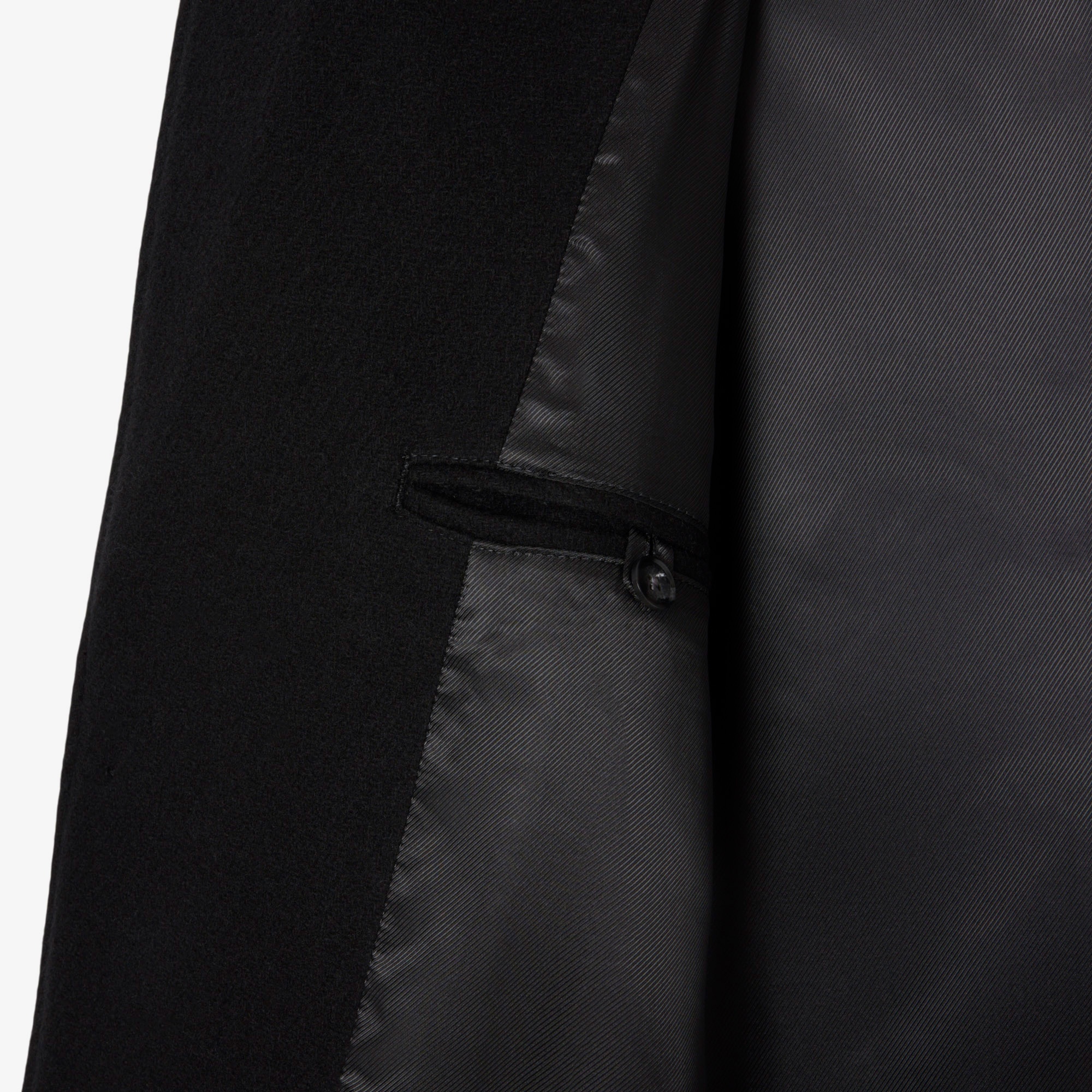 Lacoste Erkek Classic Fit Siyah Kaban