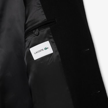  Lacoste Erkek Classic Fit Siyah Kaban