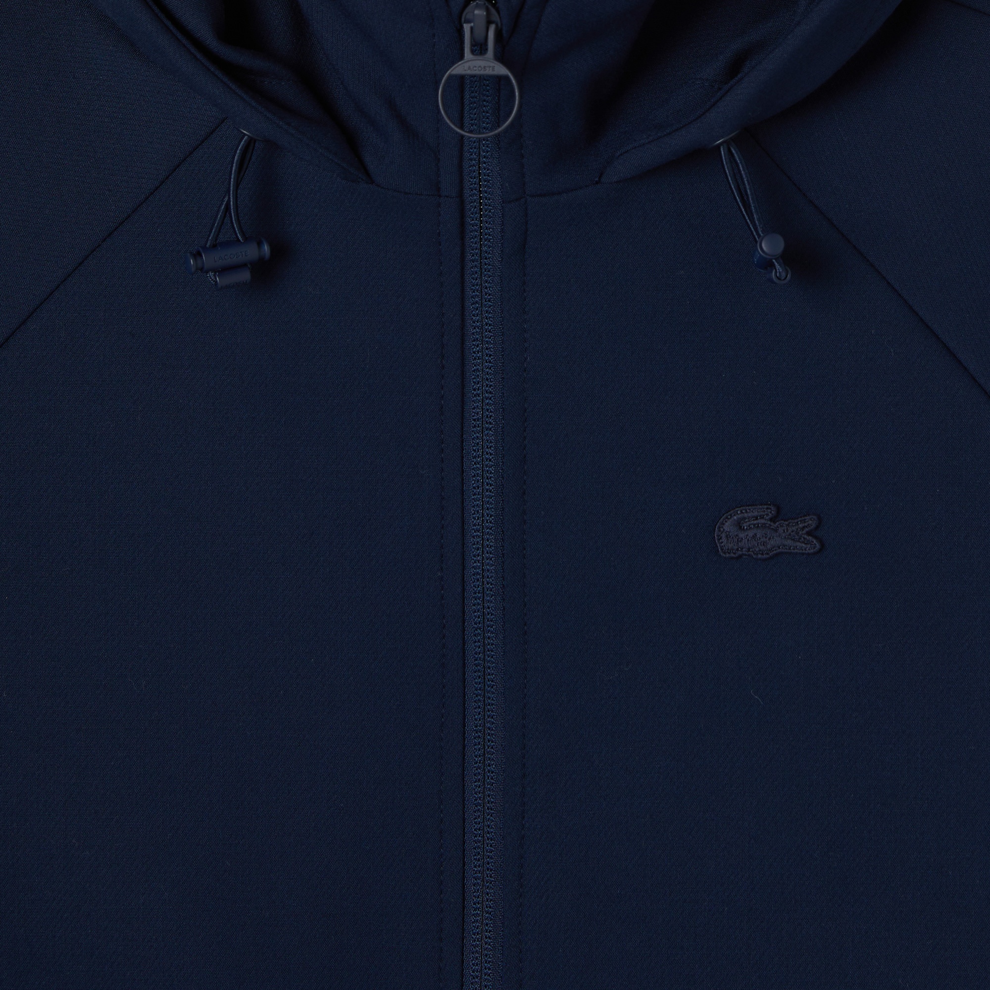 Lacoste Kadın Regular Fit Kapüşonlu Lacivert Dış Gömlek