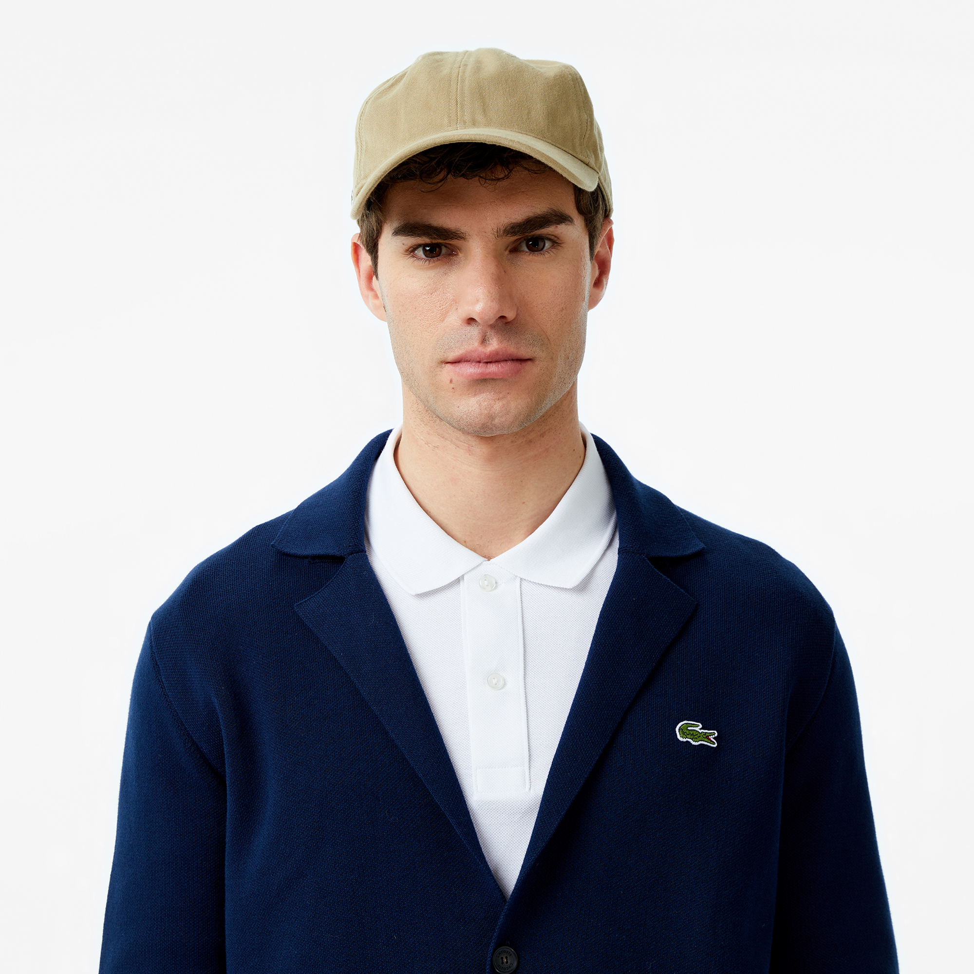  Lacoste Erkek Lacivert Kazak