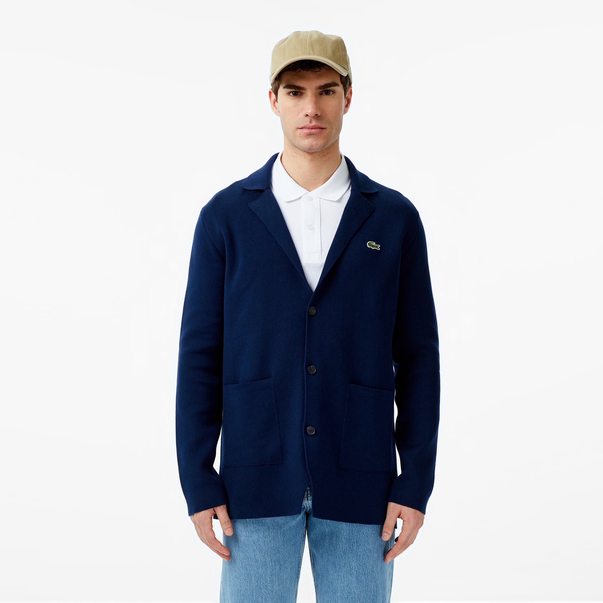 Lacoste Erkek Lacivert Kazak