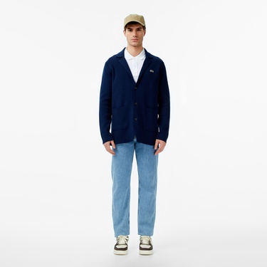  Lacoste Erkek Lacivert Kazak