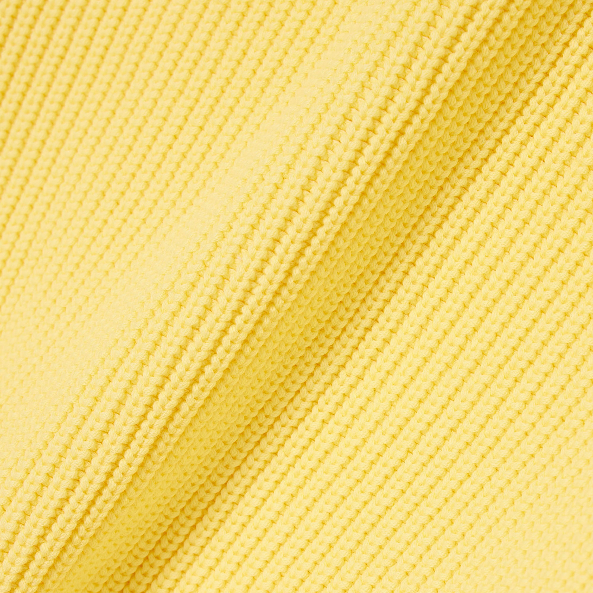 Lacoste Erkek Classic Fit Bisiklet Yaka Sarı Kazak