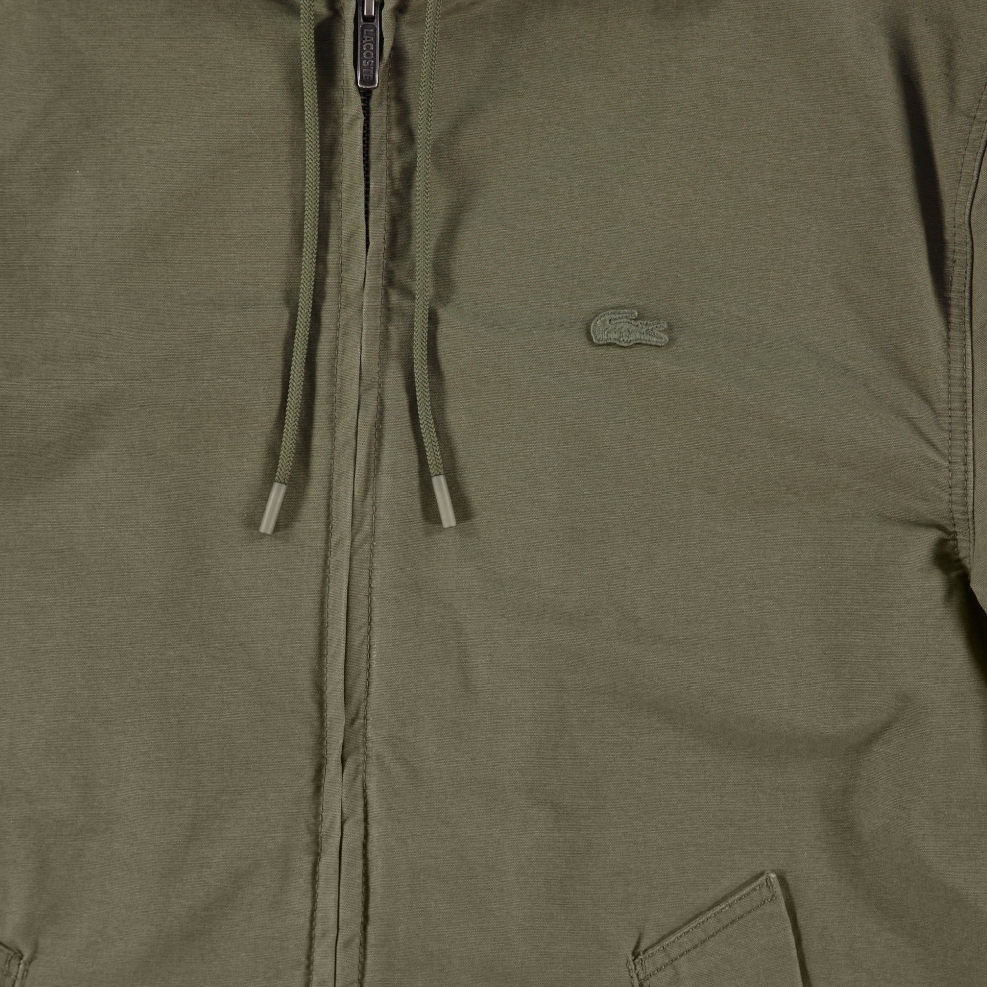 Lacoste Erkek Kapüşonlu Haki Mont