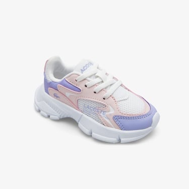  Lacoste L003 Neo Çocuk Mor Sneaker