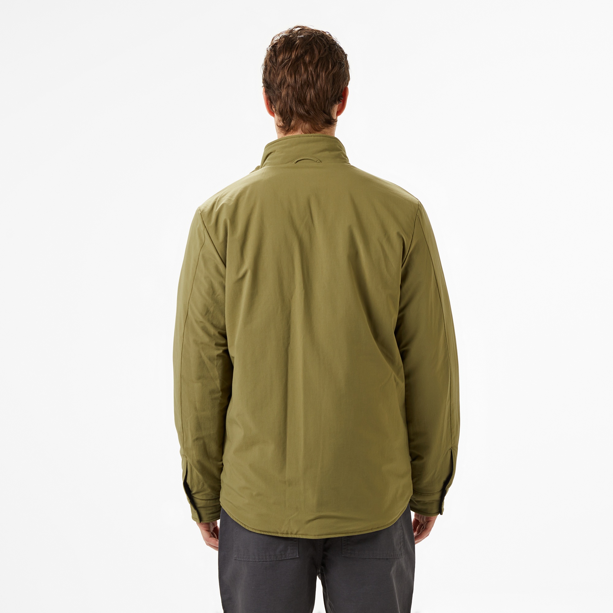 Lacoste Erkek Dik Yaka Çift Taraflı Haki Mont