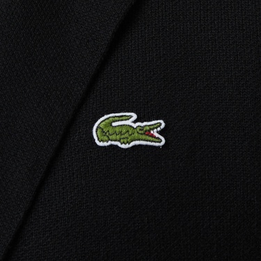  Lacoste Erkek Classic Fit V Yaka Siyah Hırka