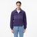 Lacoste Erkek Classic Fit Yarım Fermuarlı Mor Sweatshirt