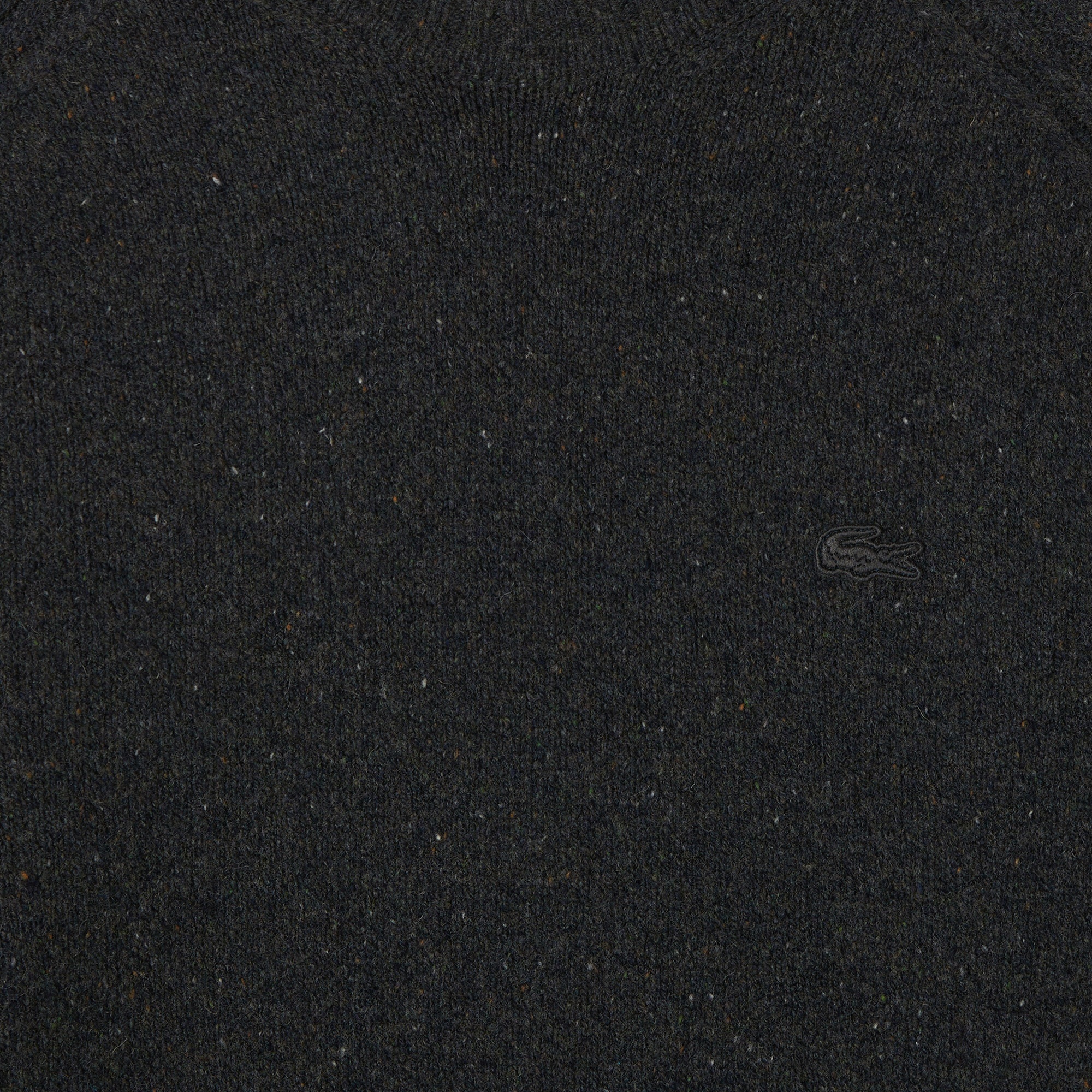 Lacoste Erkek Classic Fit Bisiklet Yaka Yün Gri Kazak