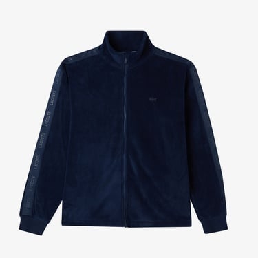  Lacoste Erkek Loose Fit Fermuarlı Lacivert Sweatshirt