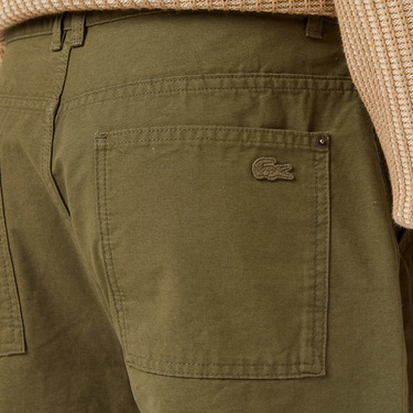  Lacoste Erkek Regular Fit Haki Pantolon