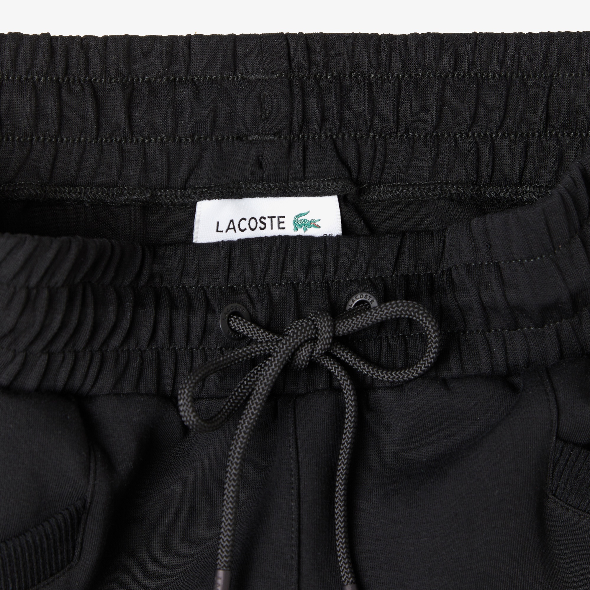 Lacoste Kadın Straight Fit Siyah Eşofman Altı