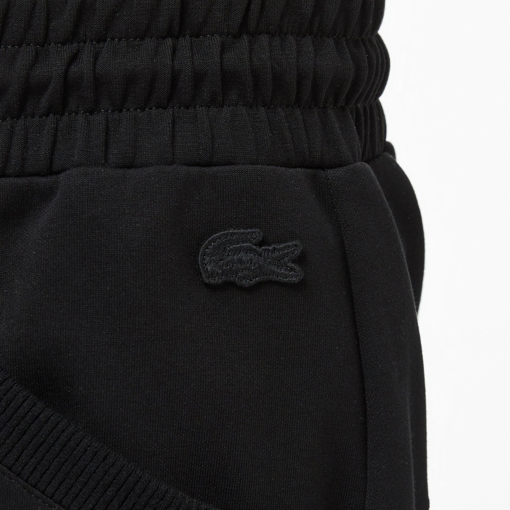 Lacoste Kadın Straight Fit Siyah Eşofman Altı