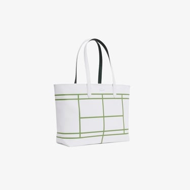  Lacoste Anna Kadın Beyaz Omuz Çantası