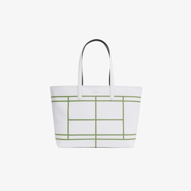  Lacoste Anna Kadın Beyaz Omuz Çantası