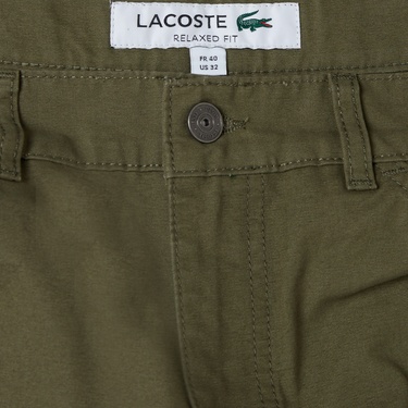  Lacoste Erkek Regular Fit Haki Pantolon