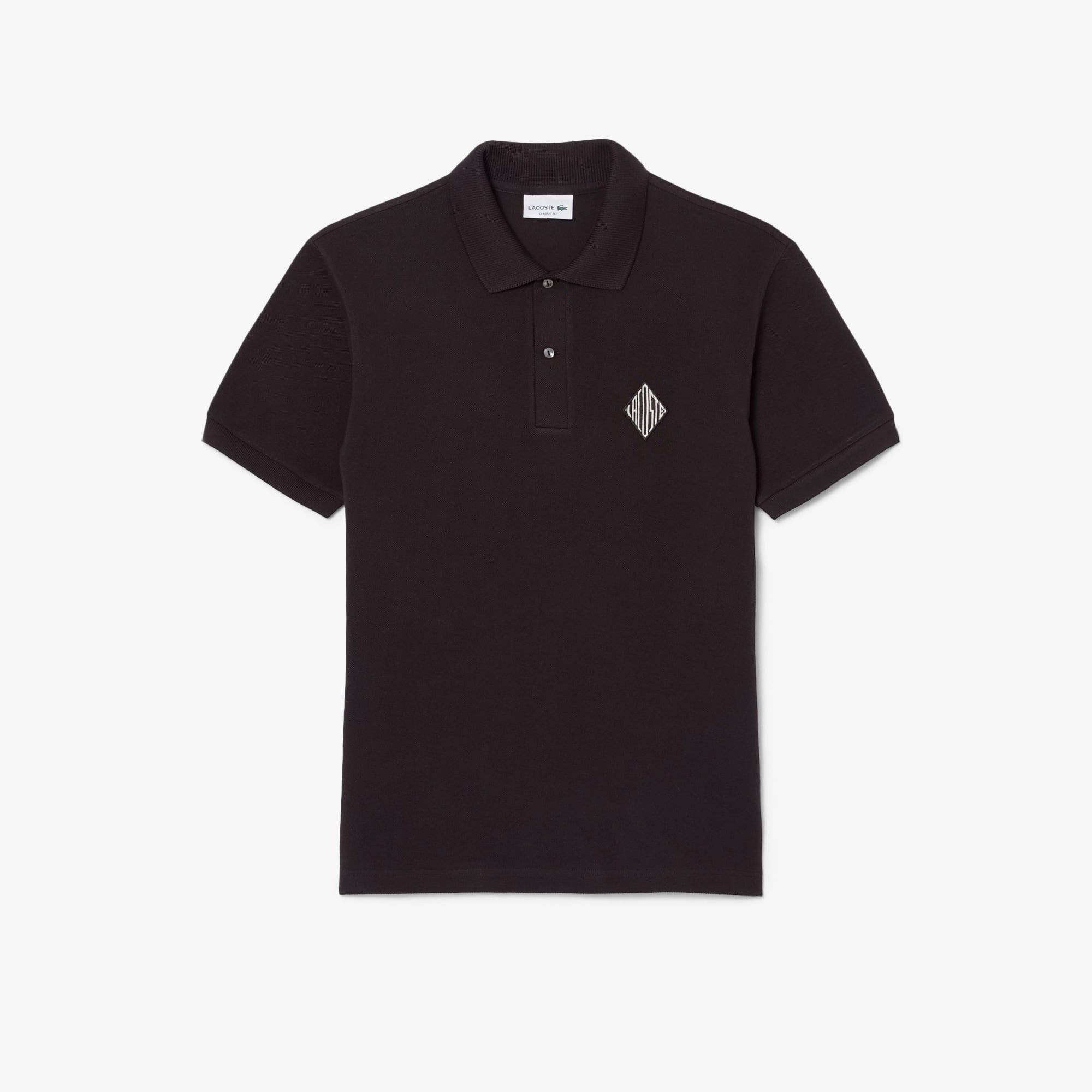 Lacoste Erkek Classic Fit Koyu Kahverengi Polo