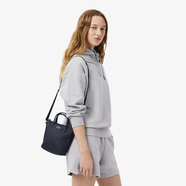  Lacoste L.12.12 Kadın Lacivert Postacı Çantası