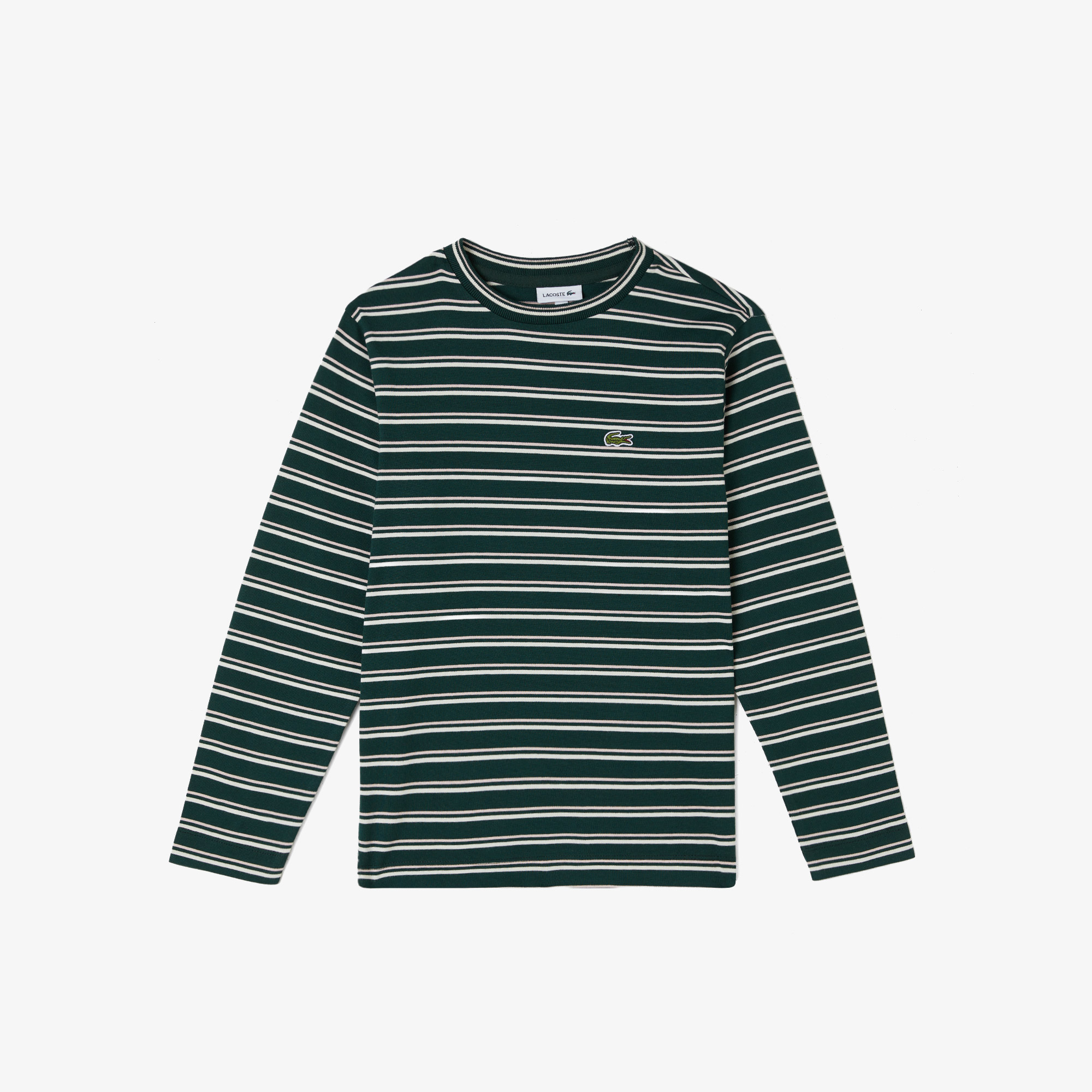  Lacoste Çocuk Bisiklet Yaka Yeşil T-shirt