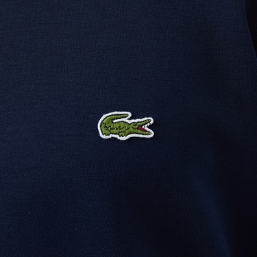  Lacoste Erkek Classic Fit Bisiklet Yaka Lacivert Sweatshirt