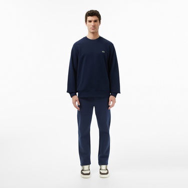 Lacoste Erkek Classic Fit Bisiklet Yaka Lacivert Sweatshirt