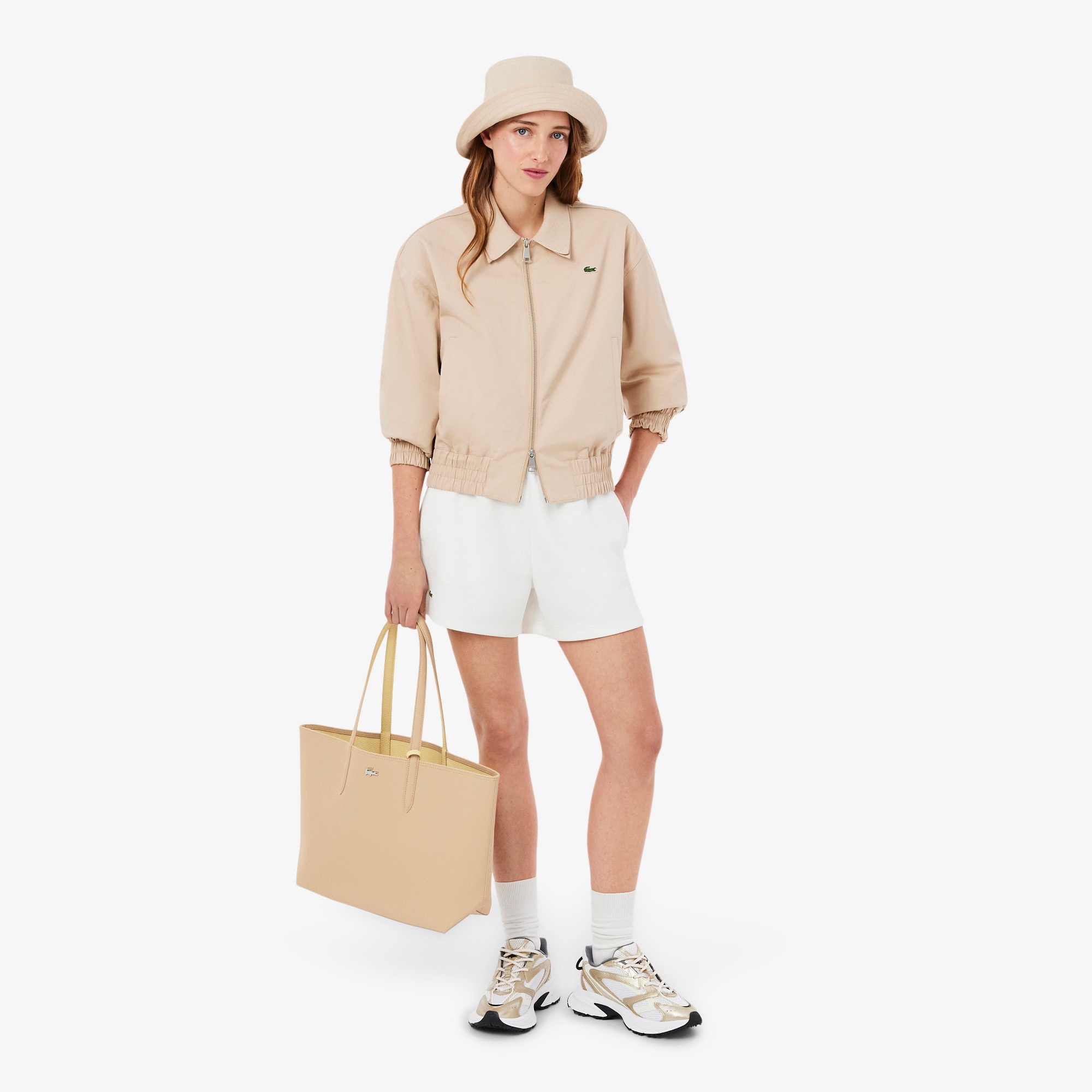 Lacoste Anna Kadın Bej Omuz Çantası