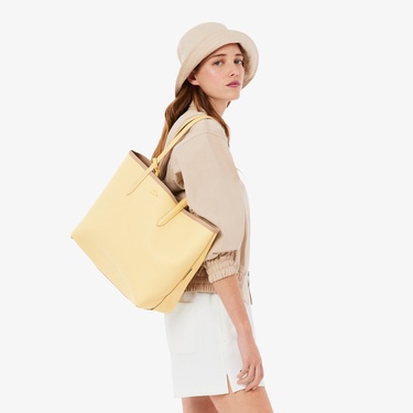  Lacoste Anna Kadın Bej Omuz Çantası