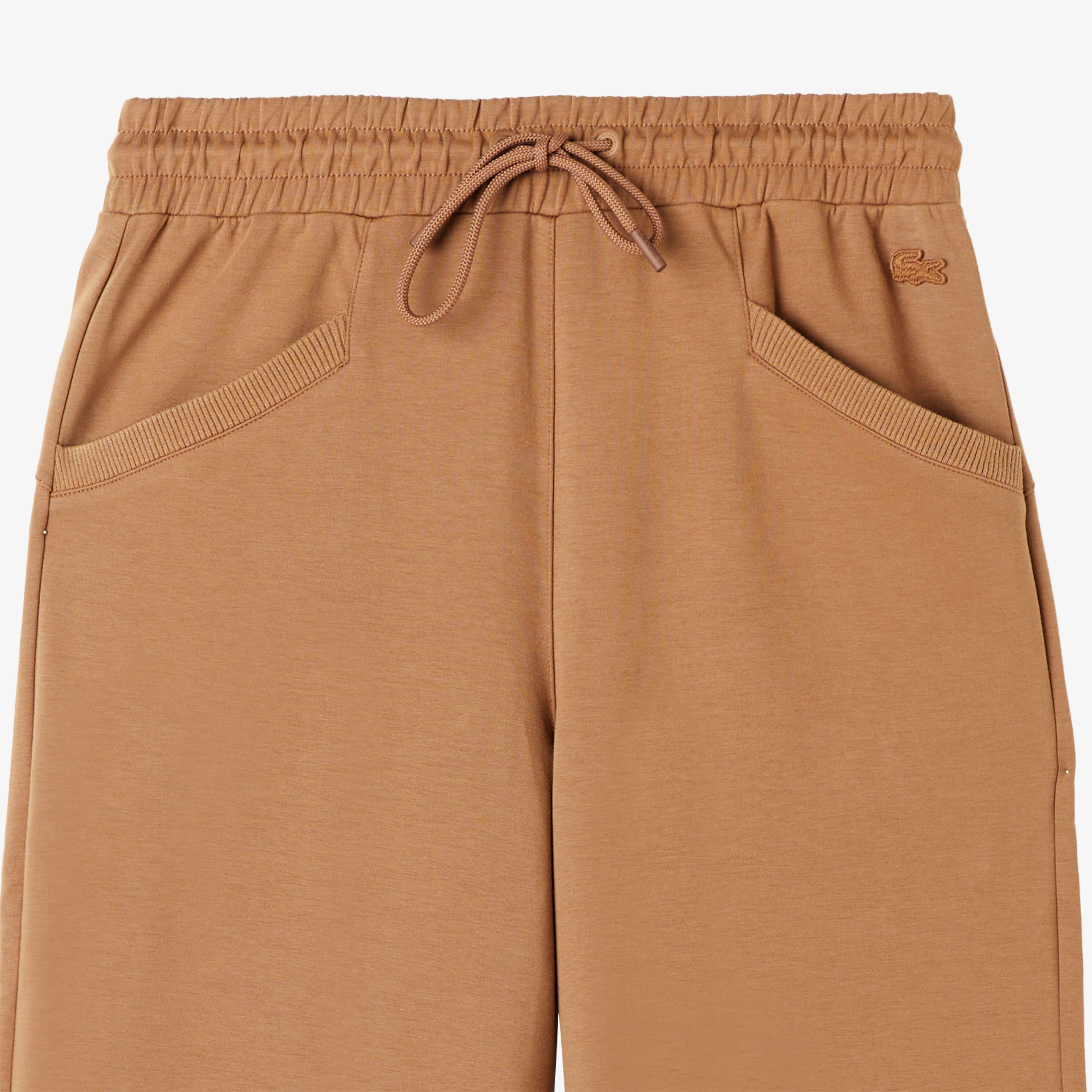 Lacoste Kadın Straight Fit Açık Kahverengi Eşofman Altı