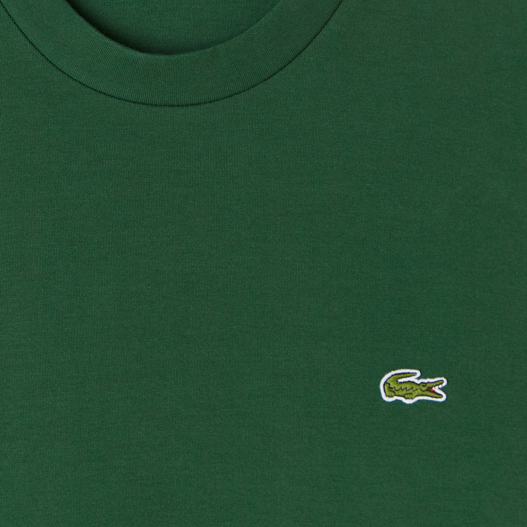 Lacoste Erkek Classic Fit Bisiklet Yaka Yeşil Sweatshirt