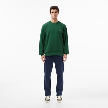  Lacoste Erkek Classic Fit Bisiklet Yaka Yeşil Sweatshirt