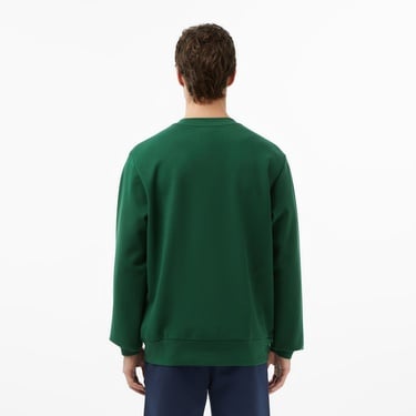  Lacoste Erkek Classic Fit Bisiklet Yaka Yeşil Sweatshirt