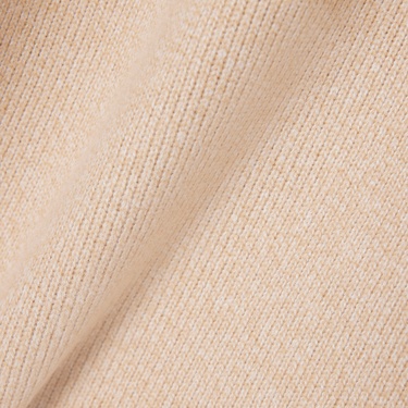  Lacoste Kadın Oversize Fit Polo Yaka Bej Sweatshirt