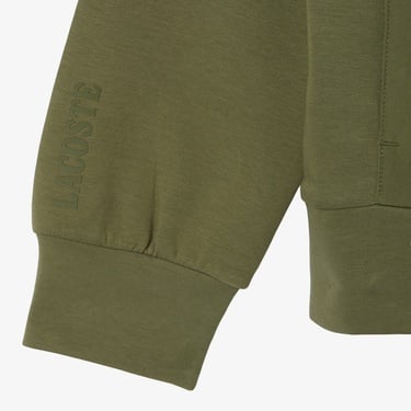  Lacoste Erkek Regular Fit Kapüşonlu Haki Sweatshirt