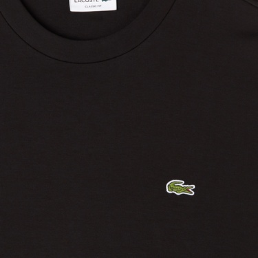  Lacoste Erkek Classic Fit Bisiklet Yaka Siyah Sweatshirt