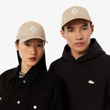  Lacoste Unisex Bej Şapka