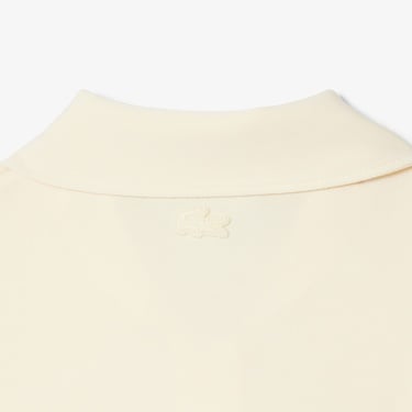  Lacoste Kadın Slim Fit Sarı Polo