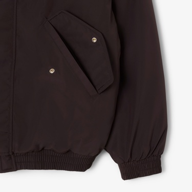  Lacoste Erkek Classic Fit Kahverengi Bomber Ceket